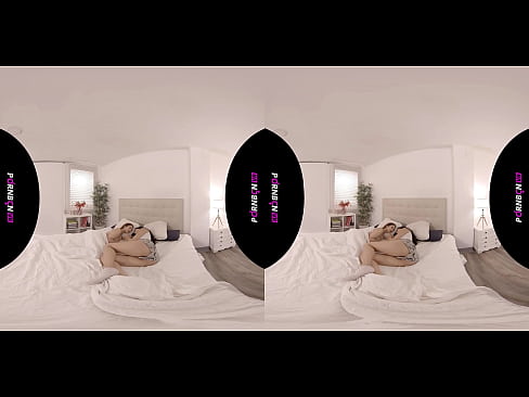 ❤️ PORNBCN VR दोन तरुण लेस्बियन 4K 180 3D व्हर्च्युअल रिअॅलिटीमध्ये खडबडीत जागे झाले जिनिव्हा बेलुची कॅटरिना मोरेनो ️❌ आमच्याकडे ❌️
